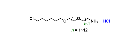 Cl-C6-PEGn-NH2 hydrochloride